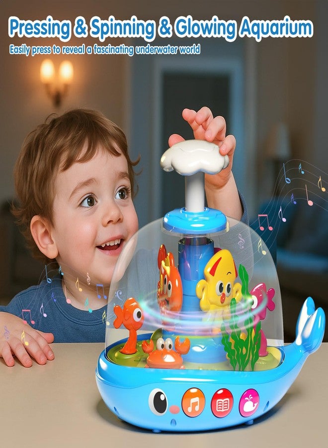 OCHIDO Baby Toys 6-12 Months, Press & Glow & Spin Infant Toys, Cause and Effect Baby Musical Toys Educational Toy for 1 Year Old, 1st Birthday Gifts for 6 7 8 9 10 11 12Month - Image 5